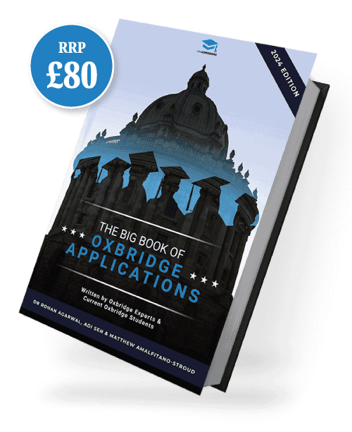 The Big Book Of Oxbridge Applications Book w Price Label (RRP £80)